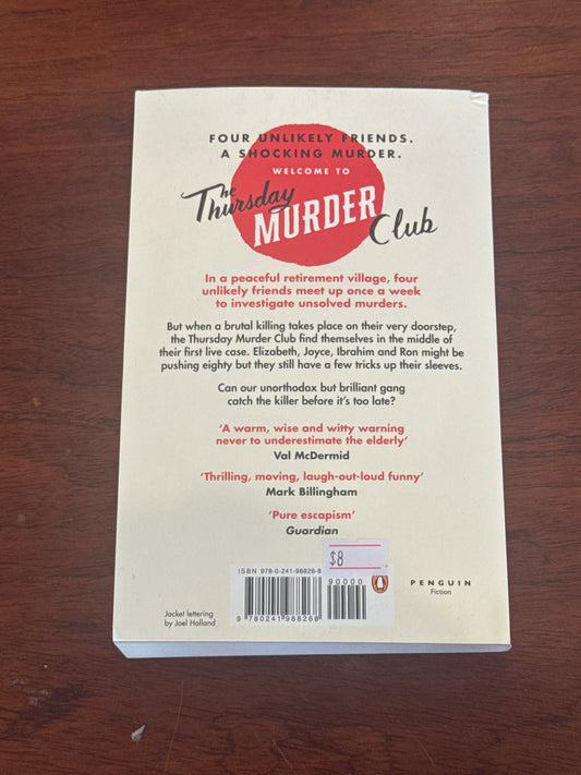 Thursday murder club. Richard Osman. 2021.