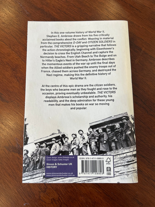 Victors. Stephen Ambrose. 2016.