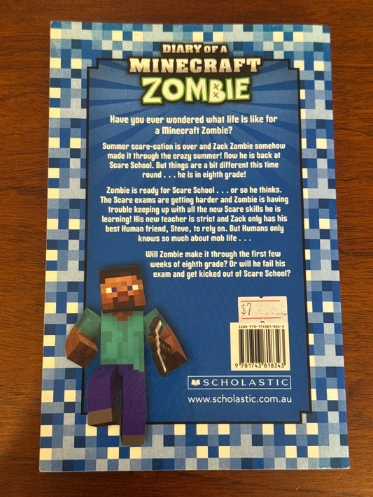 Diary of a Minecraft Zombie 8: Back to Scare School. Zack Zombie. 2017.