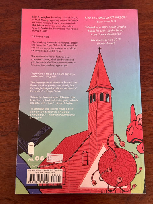 Paper Girls 6. Brian K. Vaughan & Cliff Chiang.