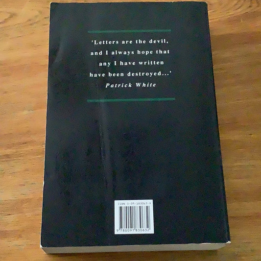 Patrick White letters. David Marr. 1994.