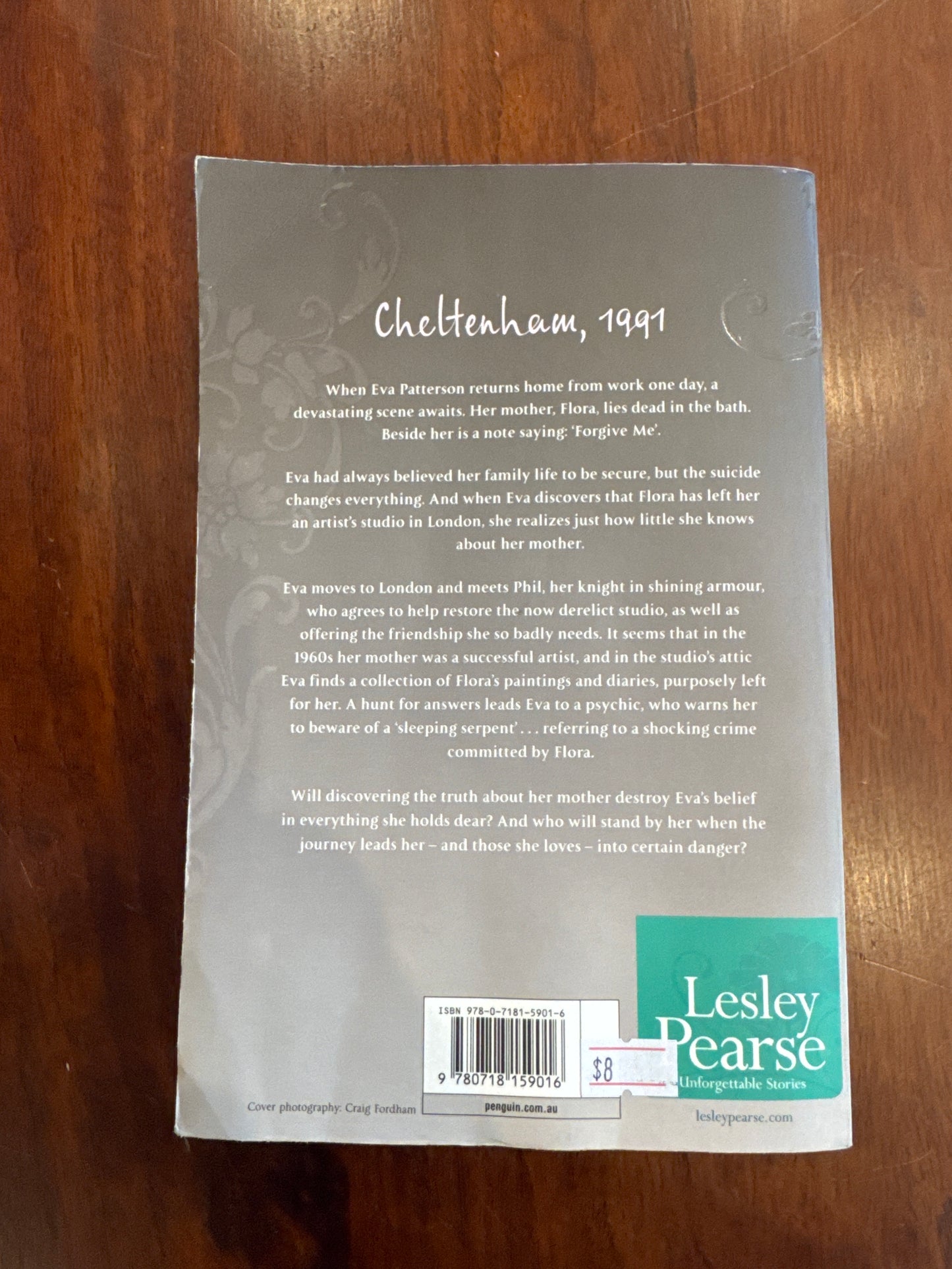 Forgive me. Lesley Pearse.