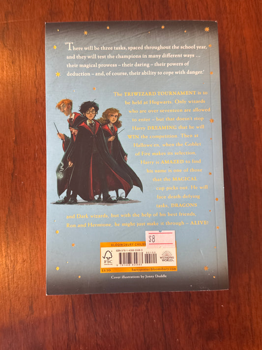 Harry Potter & the goblet of fire. J. K. Rowling.