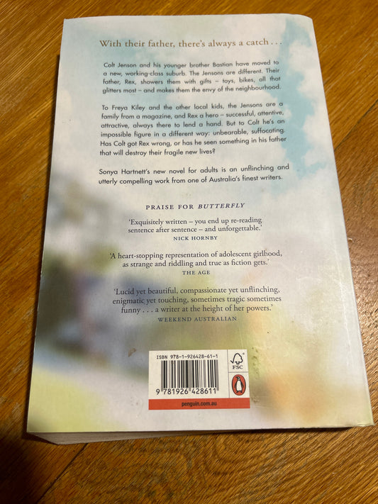 Golden boys. Sonya Hartnett. 2014.