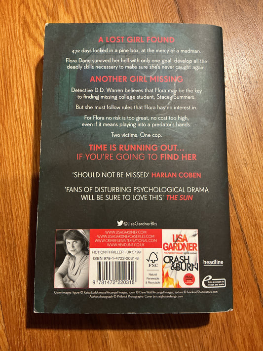 Find her. Lisa Gardner. 2016.