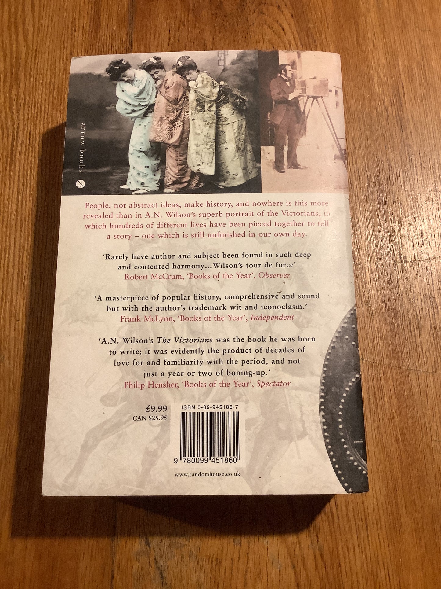 The Victorians. A. N. Wilson. 2003.