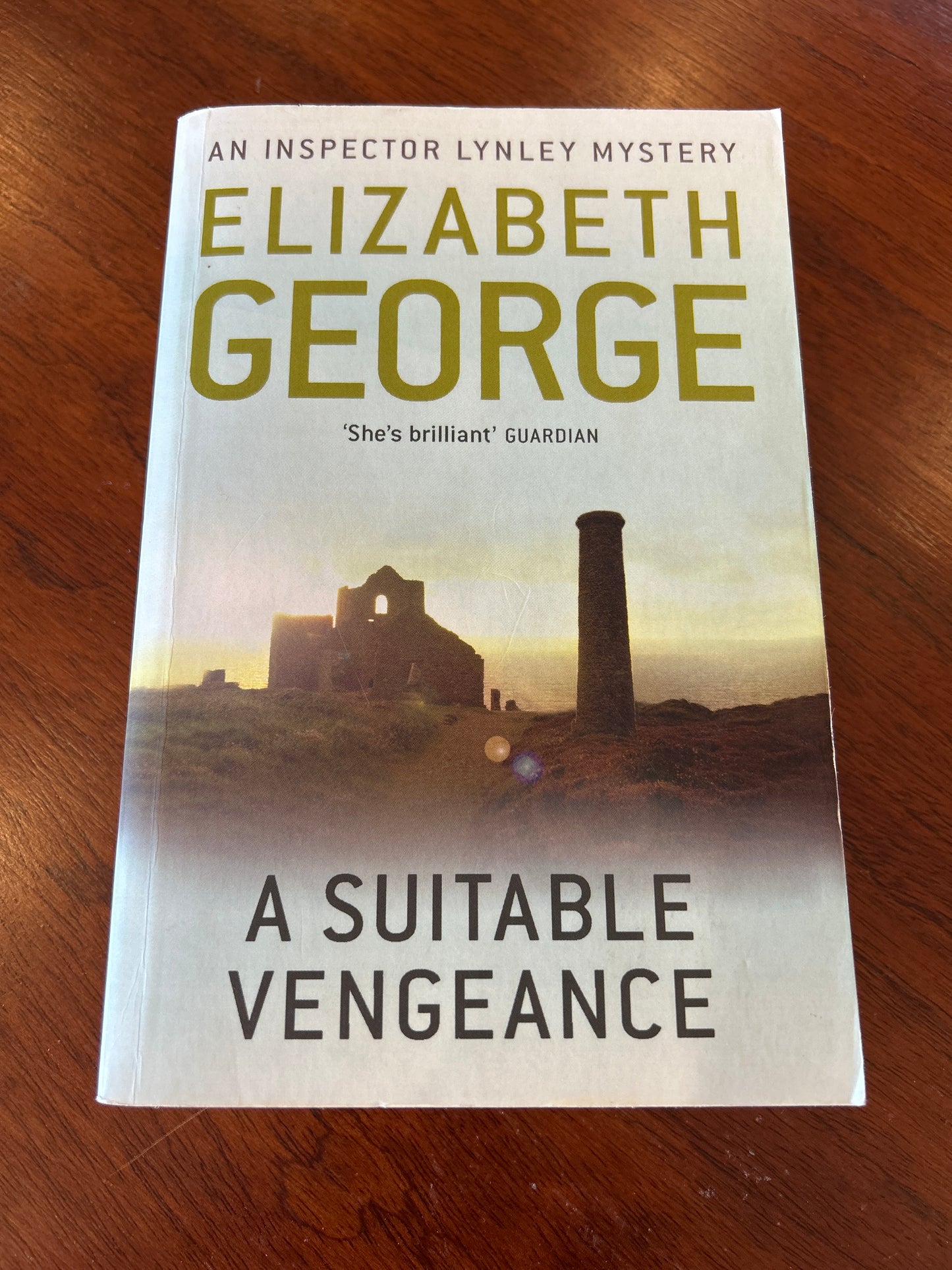 Suitable vengeance. Elizabeth George. 2012.