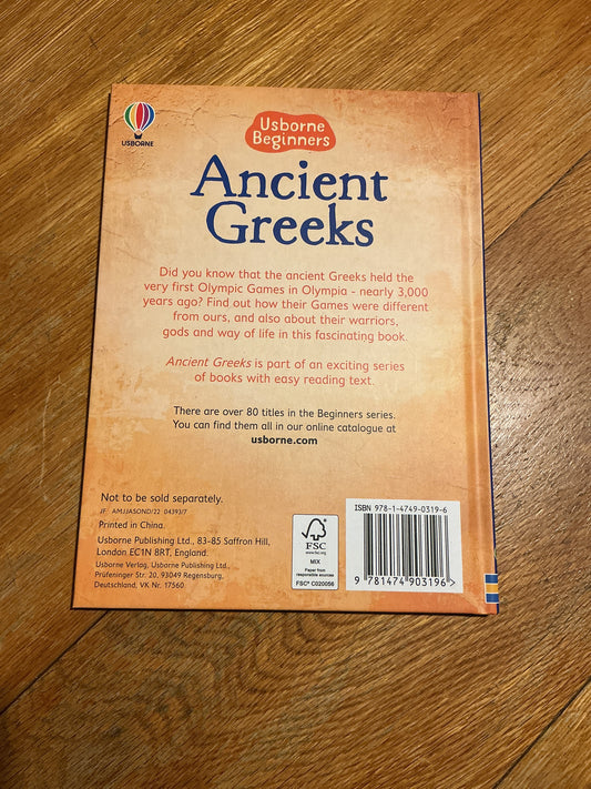 Ancient Greeks. Stephanie Turnbull. 2020.