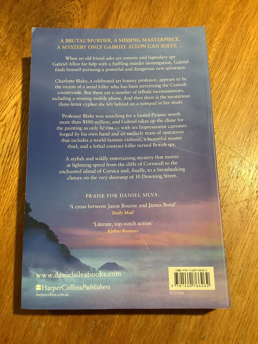 Death in Cornwall. Daniel Silva. 2024.