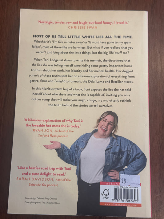 I don’t need therapy (and other lies I’ve told myself). Toni Lodge. 2023.