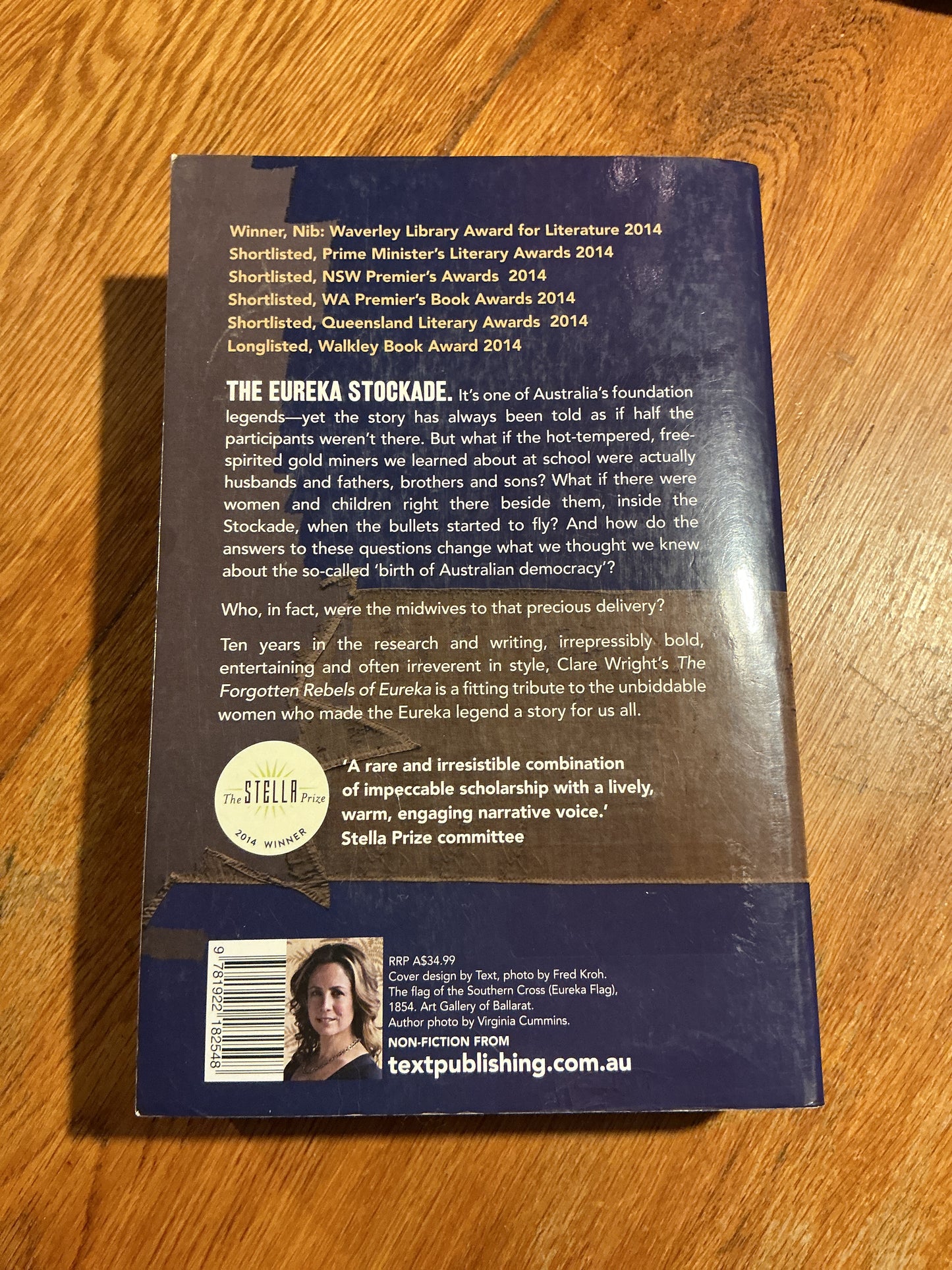 Forgotten rebels of Eureka. Claire Wright. 2014.