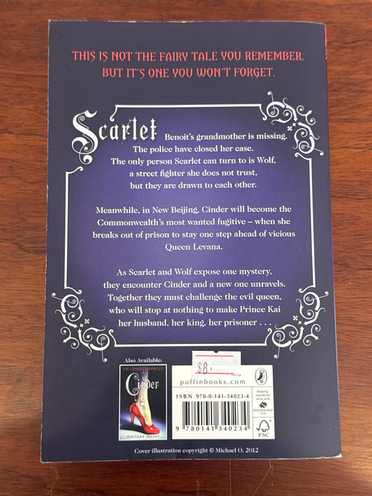 Scarlet. Marissa Meyer. 2013.