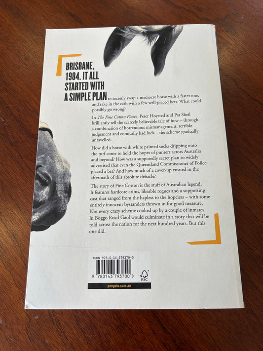 Fine Cotton fiasco. Peter Hoysted & Pat Sheil. 2019.