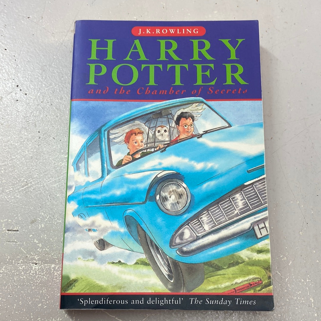 Harry Potter and the Chamber of Secrets. J.K. Rowling.
