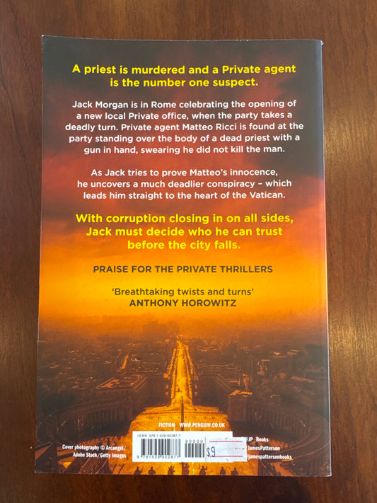 Private Rome. James Patterson & Adam Hamdy. 2023.