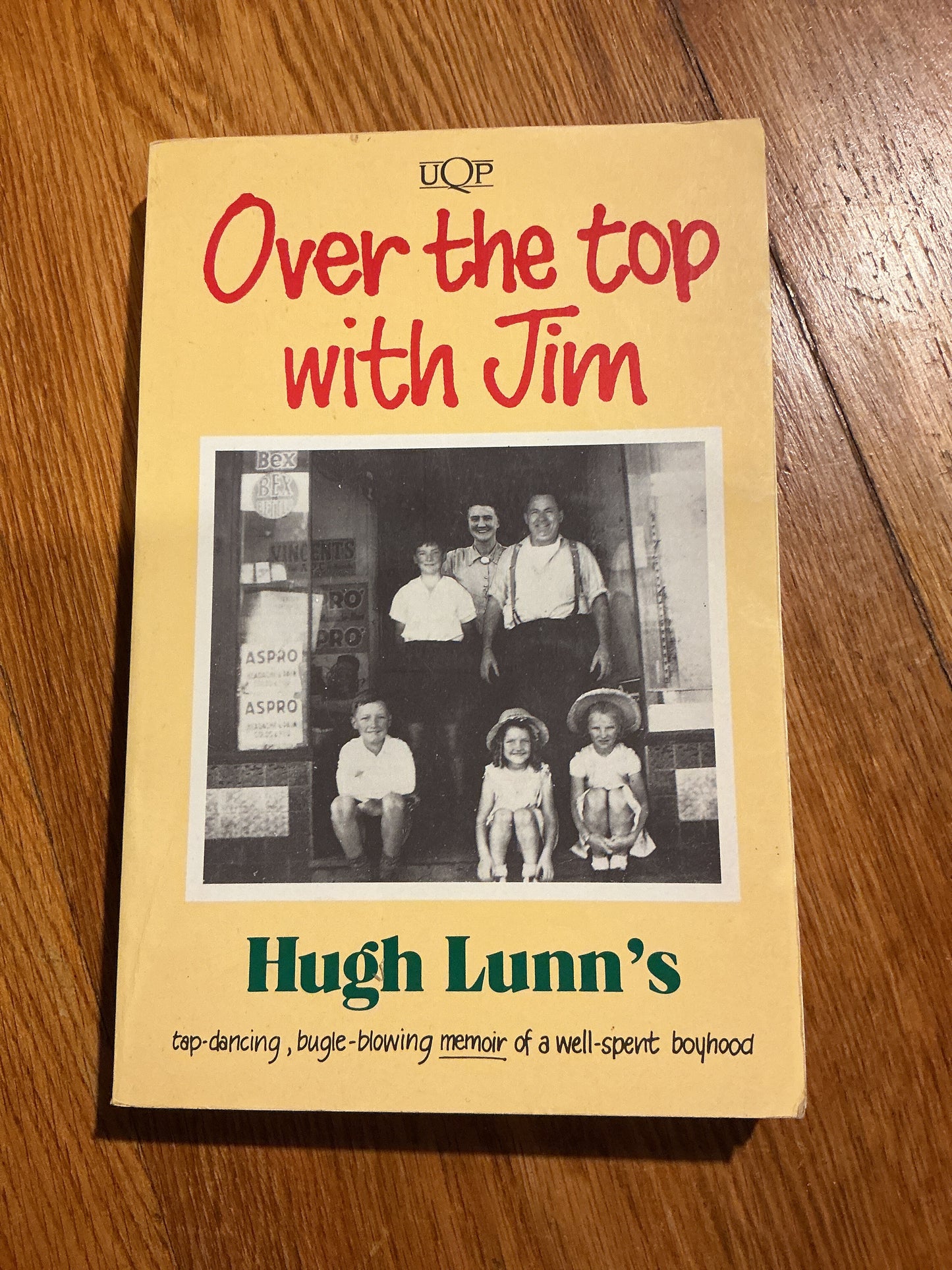 Over the top with Jim. Hugh Lunn. 1991.