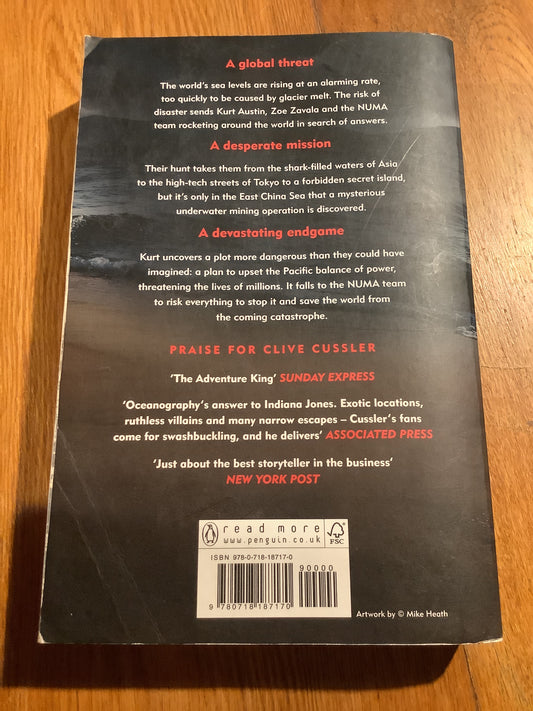 Rising sea. Clive Cussler & Graham Brown. 2018.