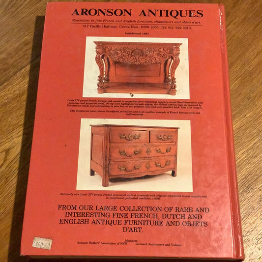 Carter’s price guide to antiques in Australia: 1990 edition. Alan and June Carter. 1990.