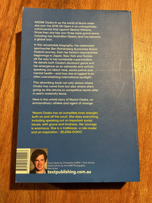 Naomi Osaka: her journey to finding her power and her voice. Ben Rothenberg. 2024.