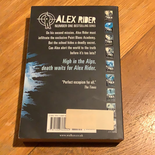 Point Blanc. Anthony Horowitz. 2015.