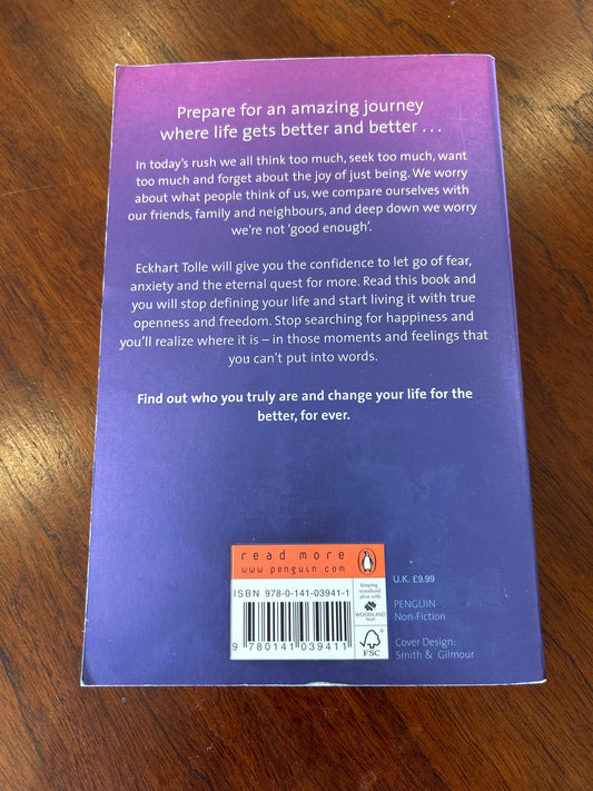 A New earth: awakening to your life’s purpose. Eckhart Tolle. 2009.