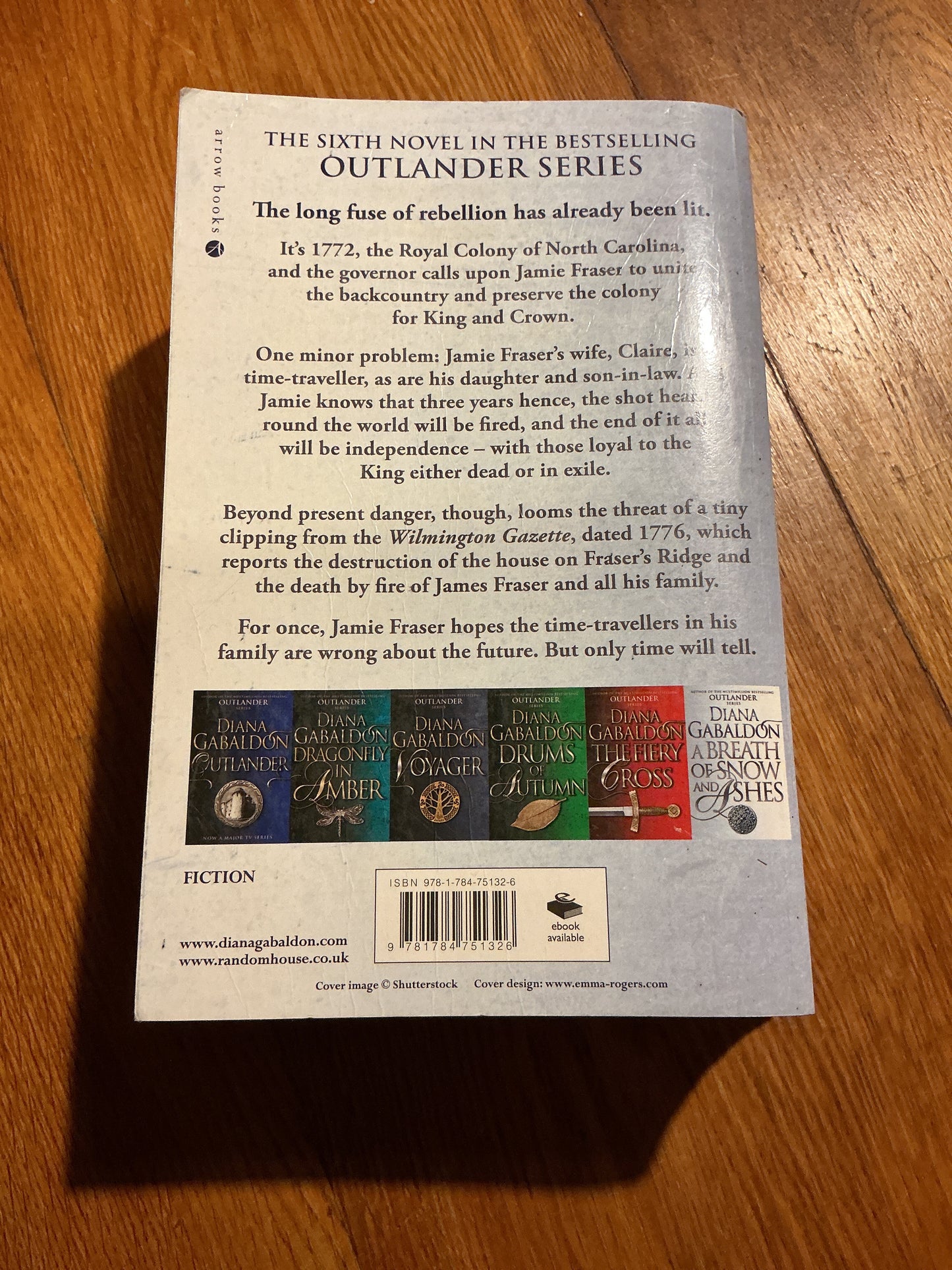 Breath of snow and ashes. Diana Gabaldon. 2006.
