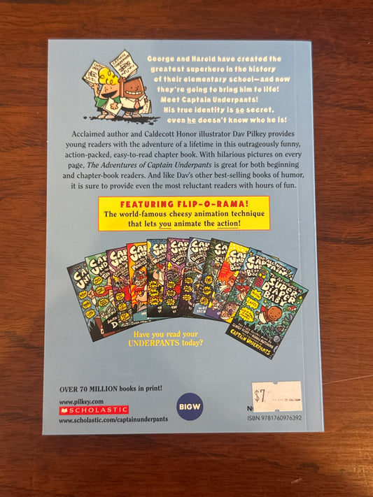 Adventures of Captain Underpants. Dav Pilkey. 2020.