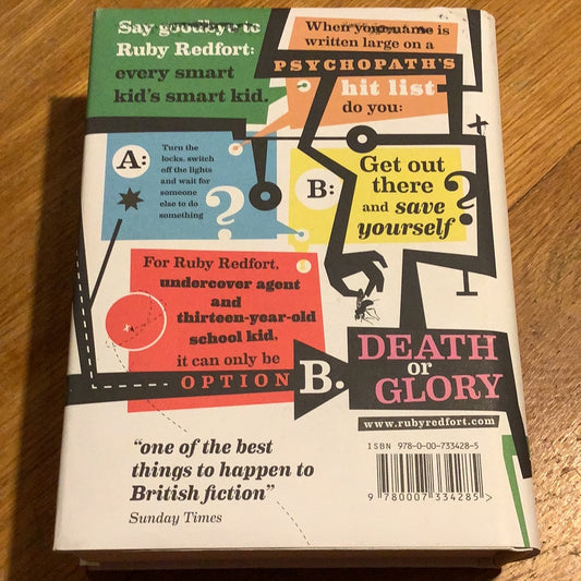 Ruby Redfort: blink and you die. Lauren Child. 2016.