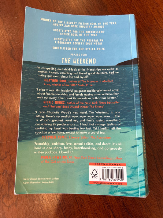 The Weekend. Charlotte Wood. 2021.