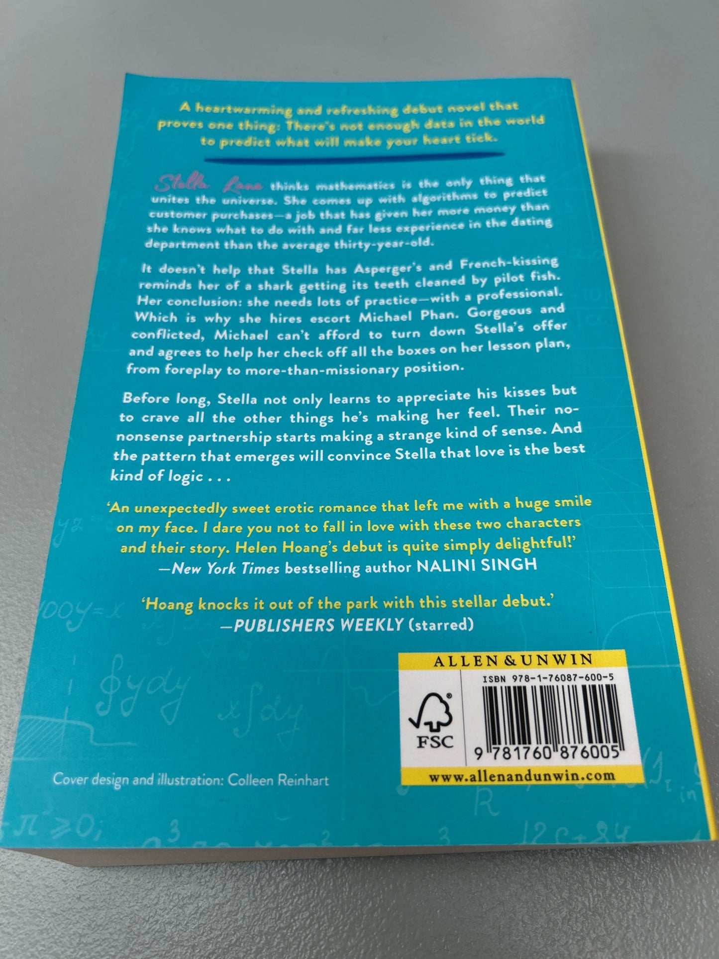 Kiss quotient. Helen Hoang. 2019.