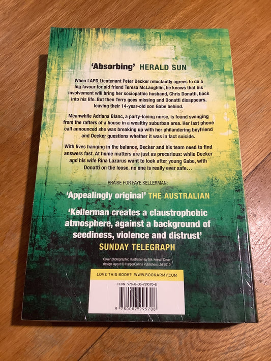 Hangman. Faye Kellerman. 2011.