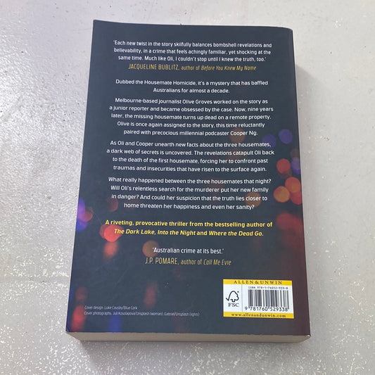 Housemate. Sarah Bailey. 2021.