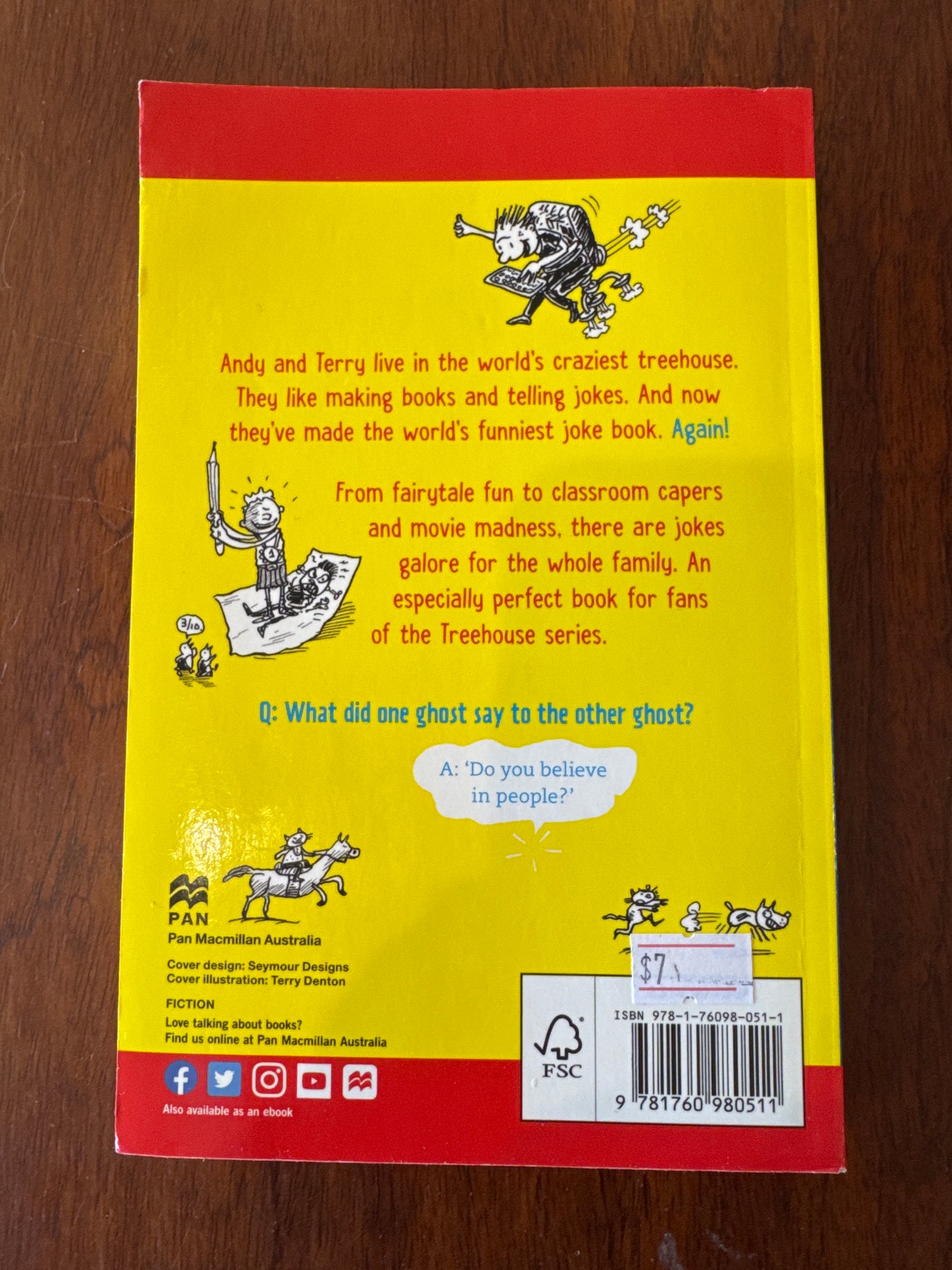 Treehouse Joke Book 2. Andy Griffiths. 2021.