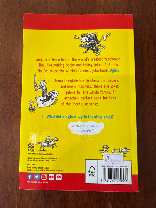 Treehouse Joke Book 2. Andy Griffiths. 2021.