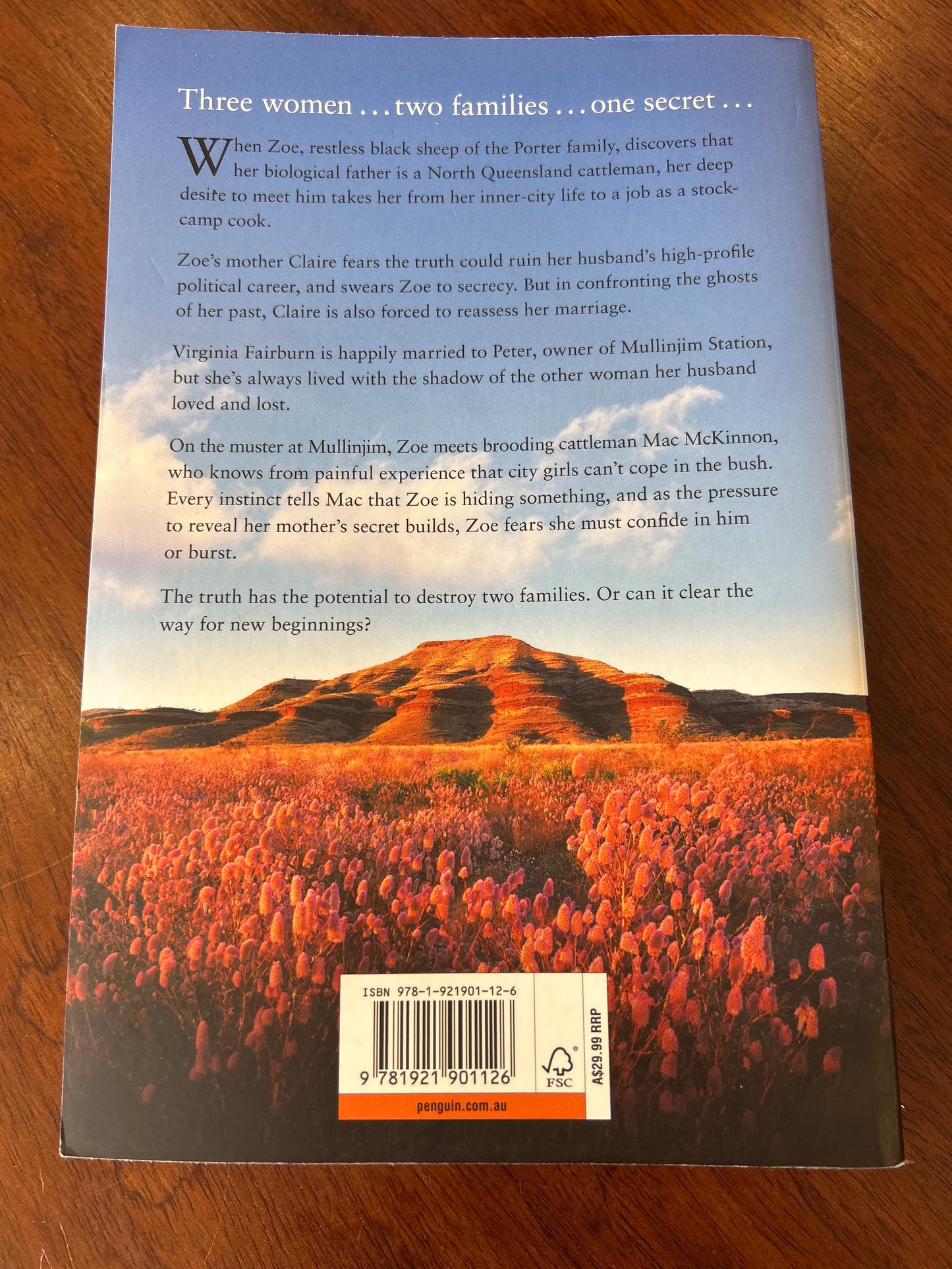 Zoe's muster. Barbara Hannay. 2012.