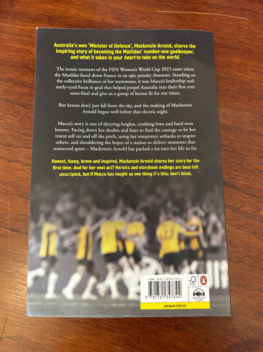Macca: my story so far. Mackenzie Arnold. 2024.