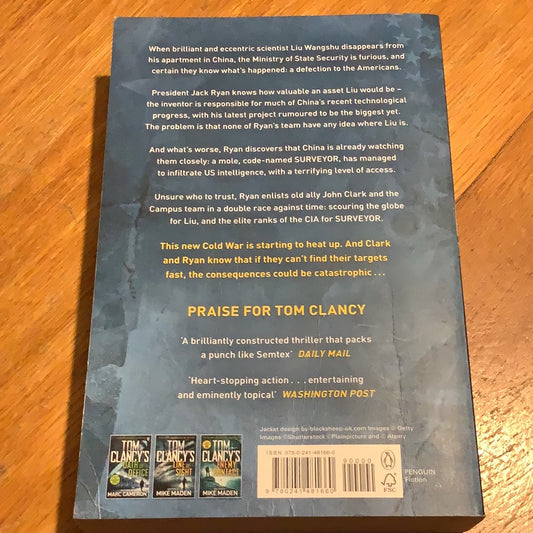 Tom Clancy’s shadow of the dragon. Marc Cameron. 2020.