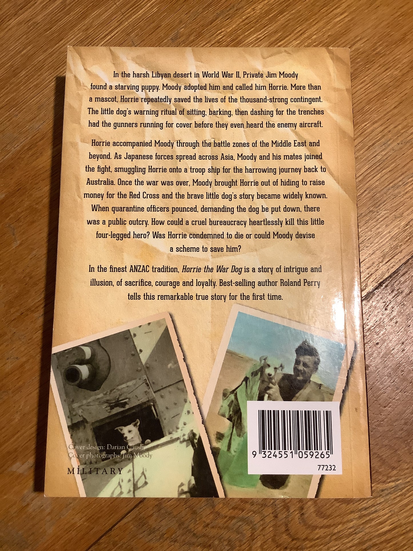 Horrie the war dog: the story of Australia’s most famous dog. Roland Perry. 2013.