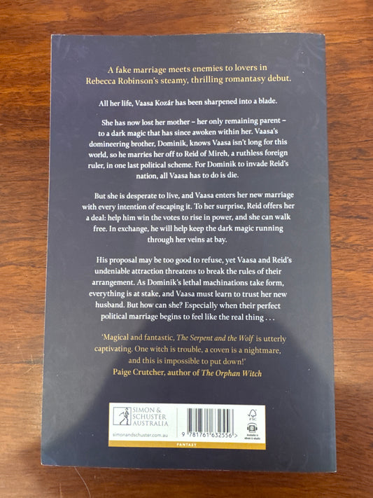 Serpent and the wolf. Rebecca Robinson. 2025.