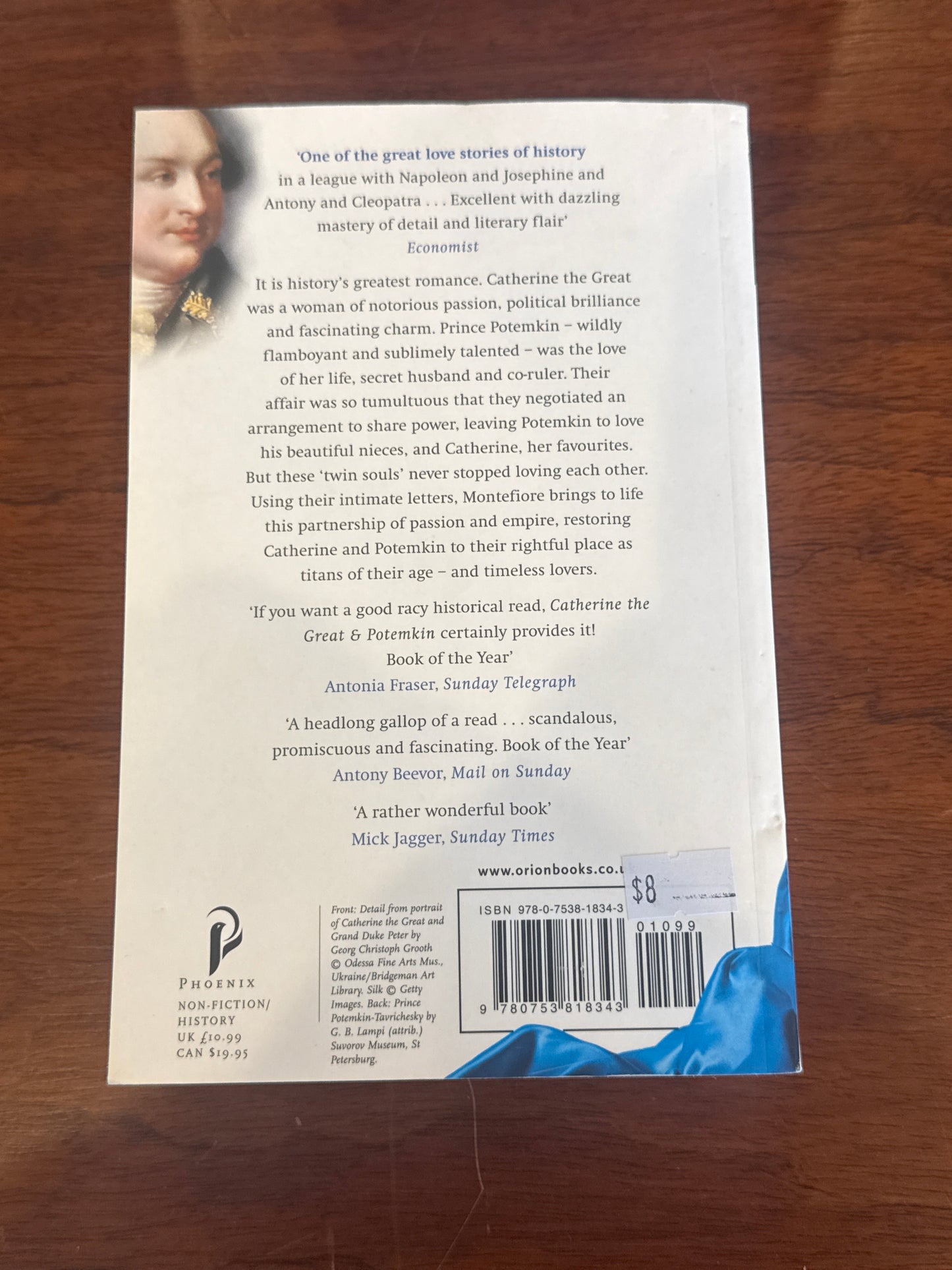 Catherine the Great & Potemkin. Simon Sebag Montefiore. 2000.