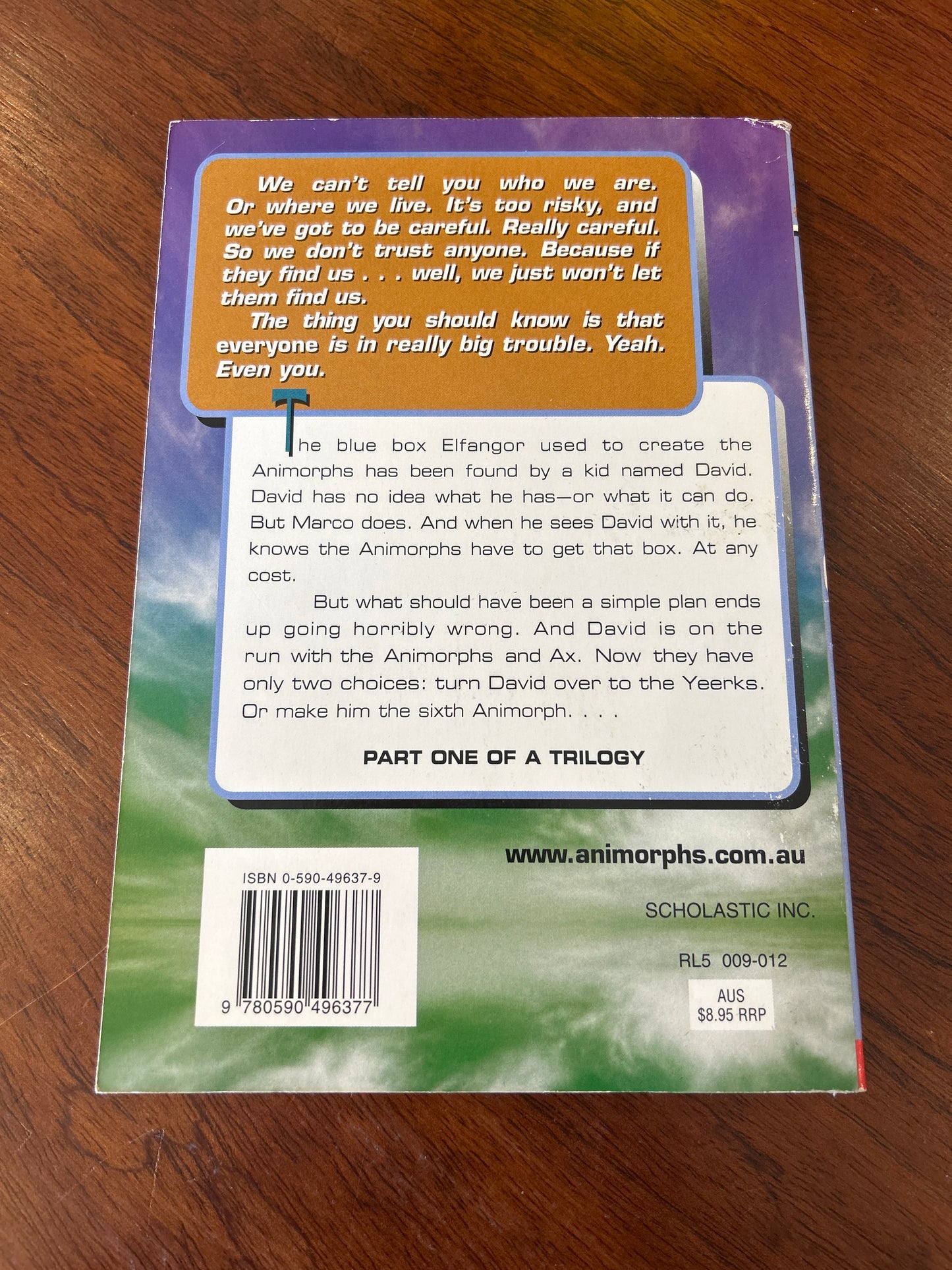 Discovery. Katherine Applegate. 1998.