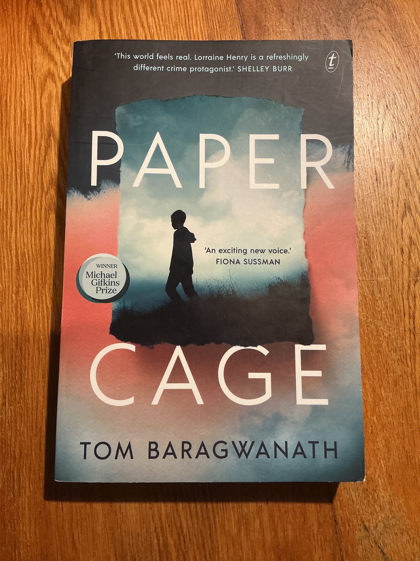 Paper cage. Tom Baragwanath. 2022.