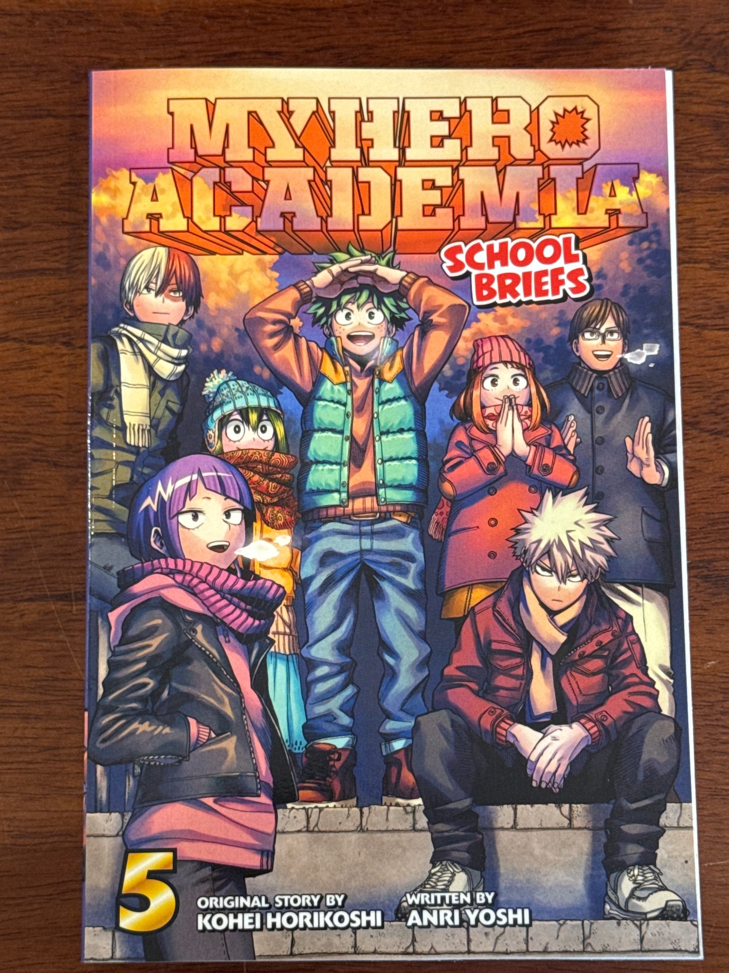My Hero Academia:School Briefs 5. Kohei Horikoshi & Anri Yoshi. 2016.