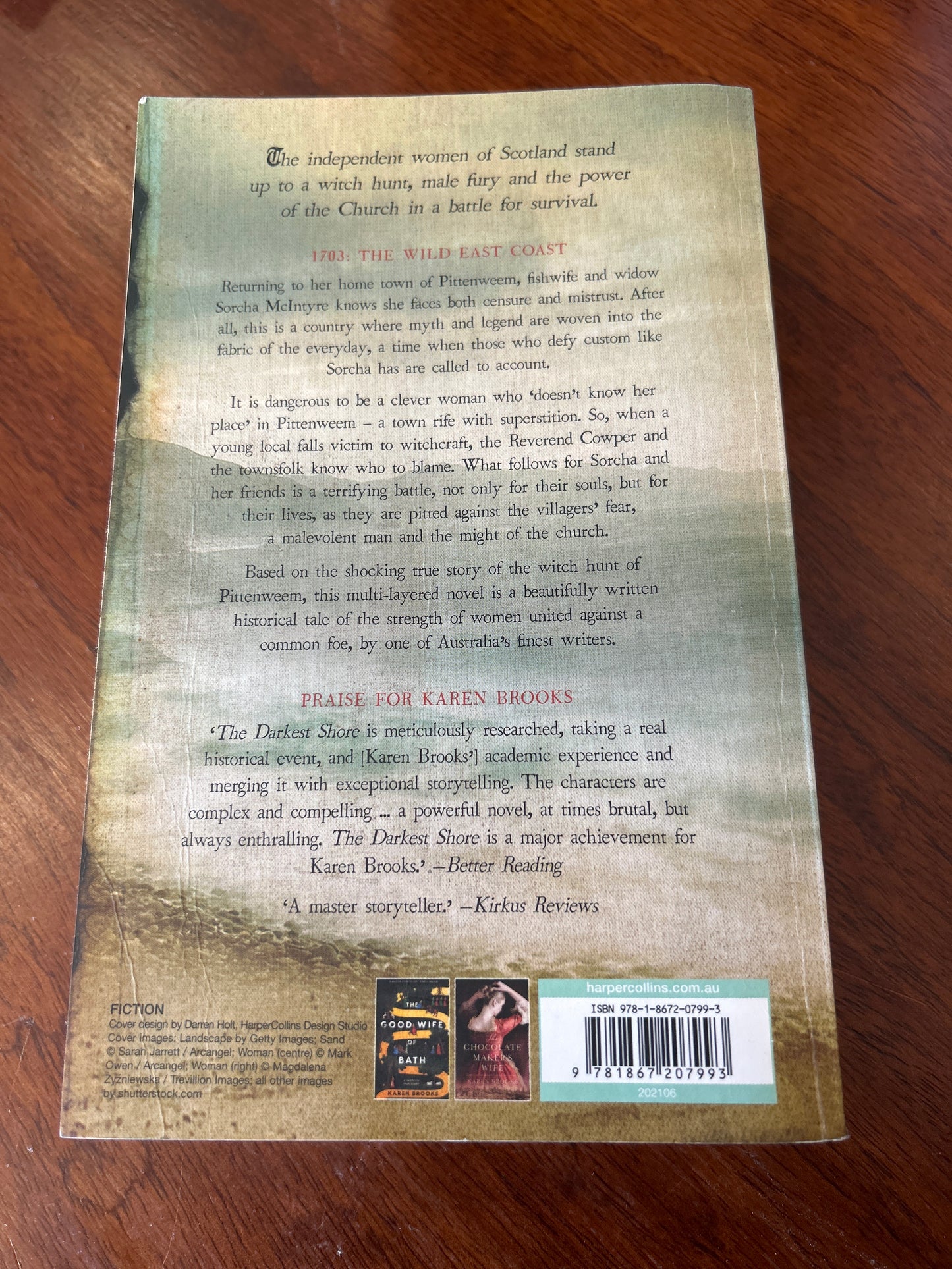 Darkest shore. Karen Brooks. 2021.