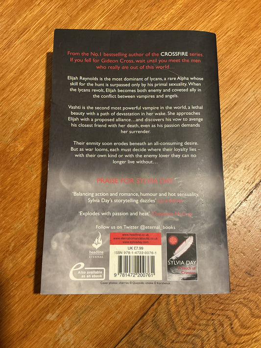 Hunger so wild. Sylvia Day. 2012.