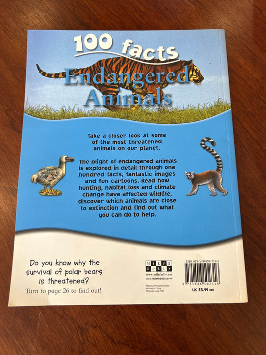 100 facts: endangered animals. Steve Parker. 2010.