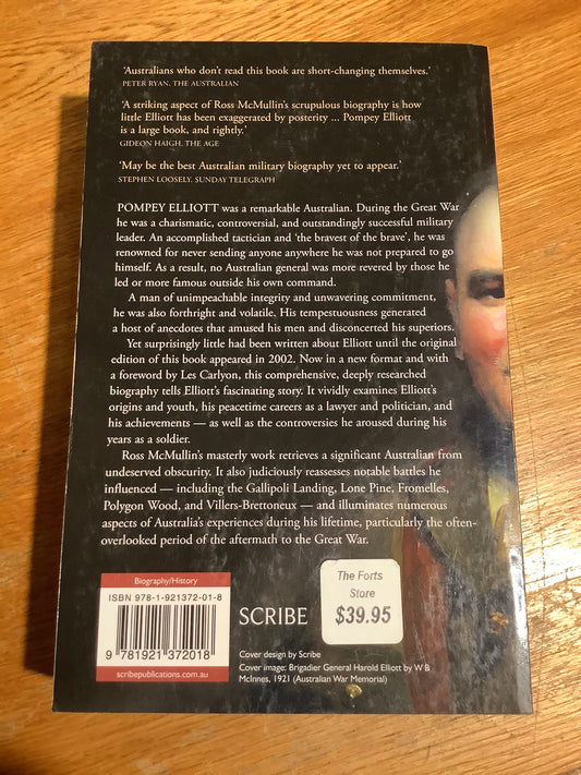 Pompey Elliott. Ross McMullin. 2014.