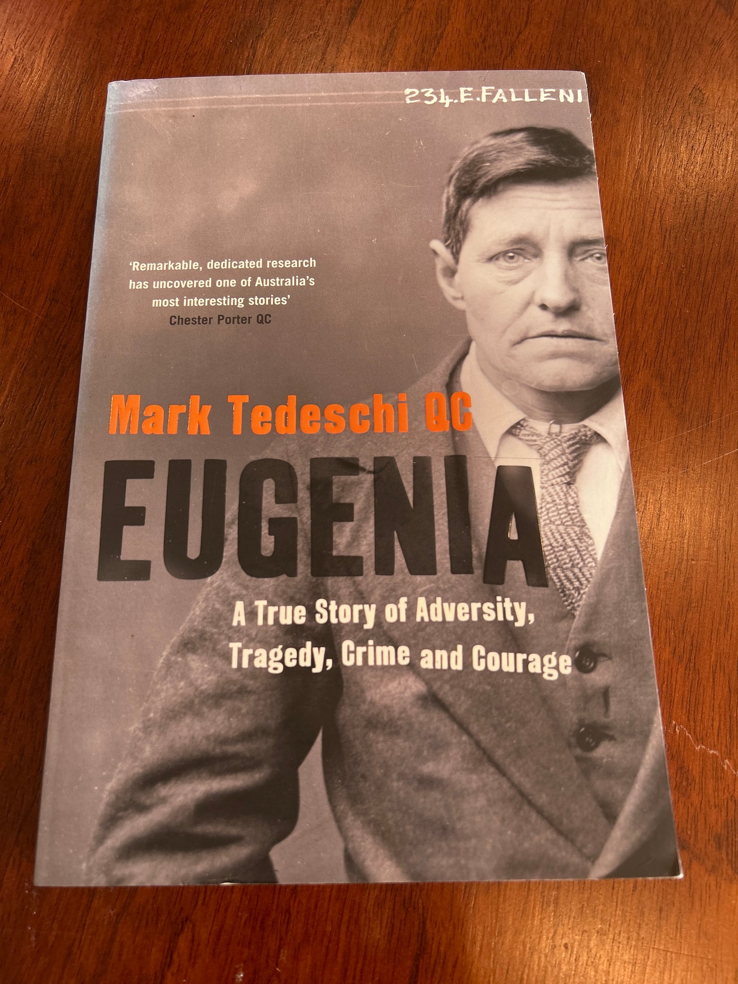 Eugenia: a true story of adversity, tragedy, crime and courage. Mark Tedeschi. 2012.