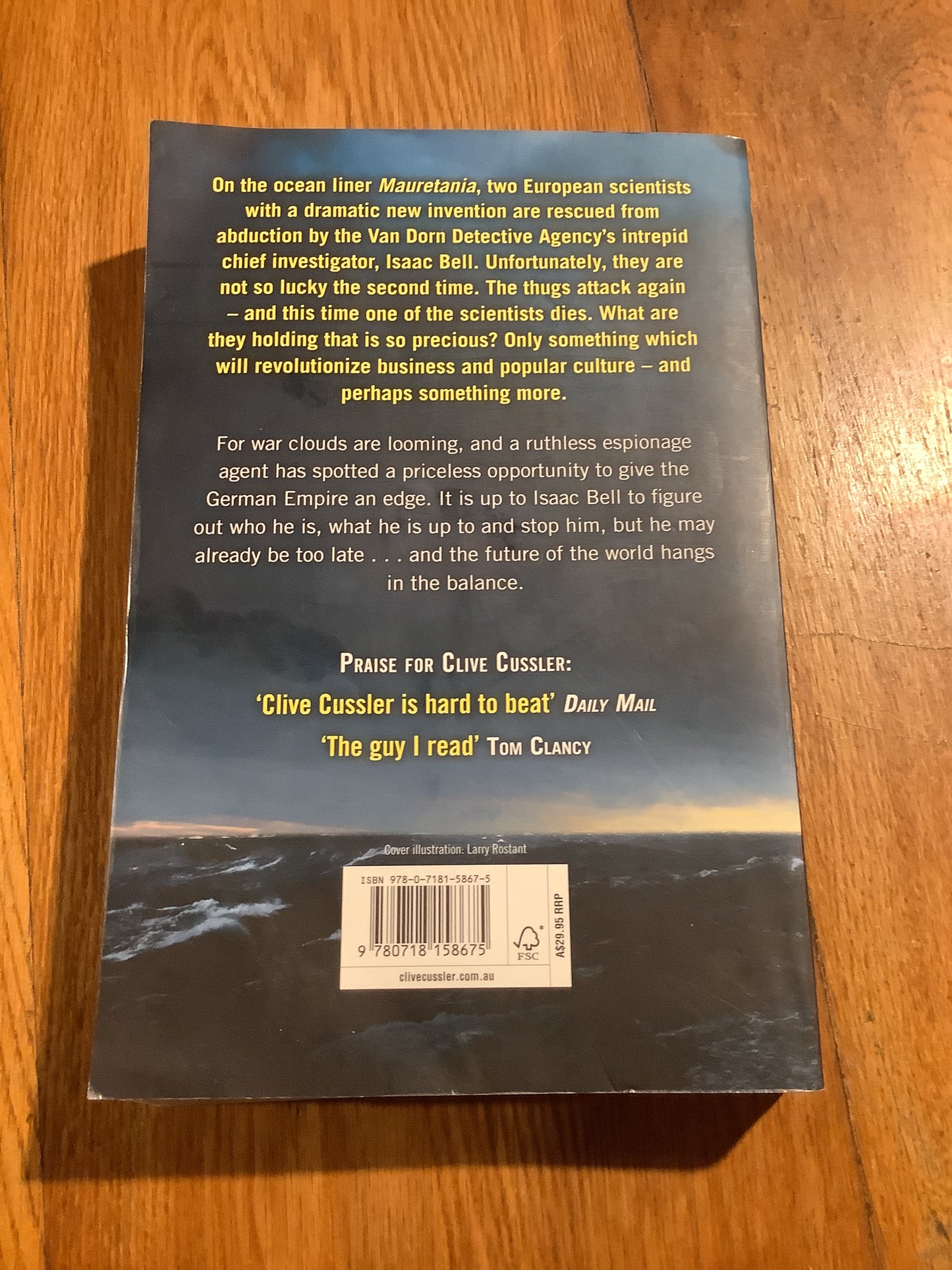 Thief. Clive Cussler & Justin Scott. 2011.