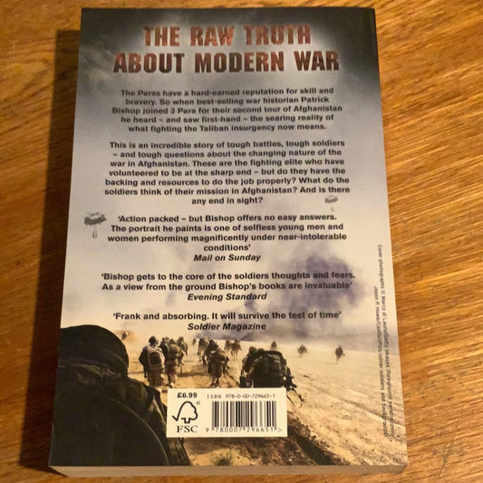 Ground truth: 3 Para return to Afghanistan. Patrick Bishop. 2010.